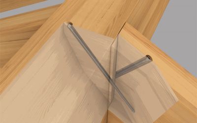 Staffa Trave Legno Amore Legnami 5